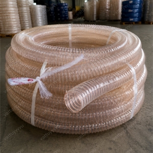 Ống hút bụi PU lõi đồng phi 90mm chống tĩnh điện