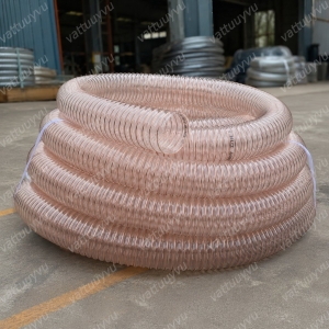 Ống hút bụi PU lõi đồng phi 100mm chống tĩnh điện