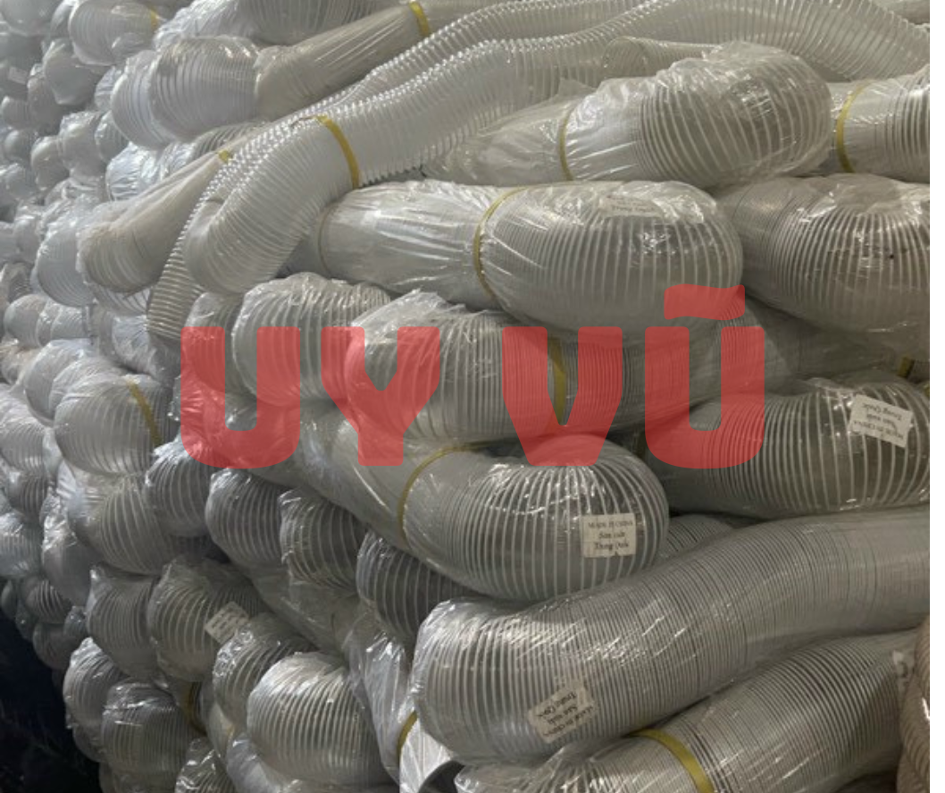 Ống hút bụi lõi thép phi 100mm lắp trong hệ thống hút bụi nhà xưởng