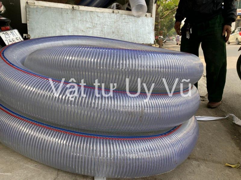 Ống nhựa mềm lõi thép phi 50 tại Vật tư Uy Vũ