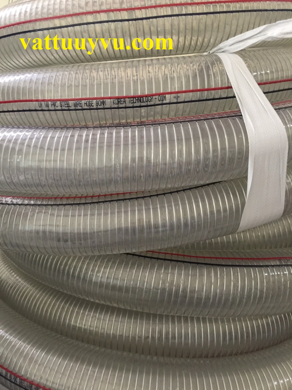 Ống nhựa lõi thép dẫn xăng dầu phi 100mm giao hàng toàn quốc