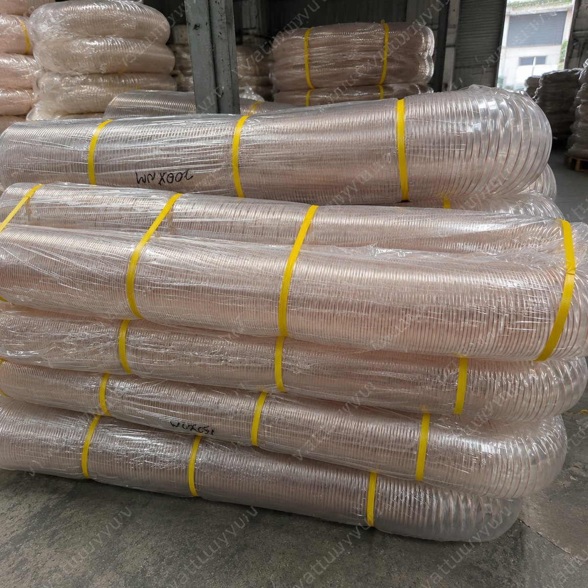 Ống hút bụi PU lõi đồng phi 170mm chống tĩnh điện tại Vật Tư Uy Vũ
