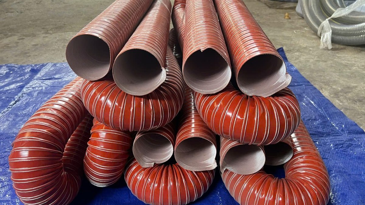 Các đoạn ống silicone chịu nhiệt phi 25 đến phi 100 tại kho