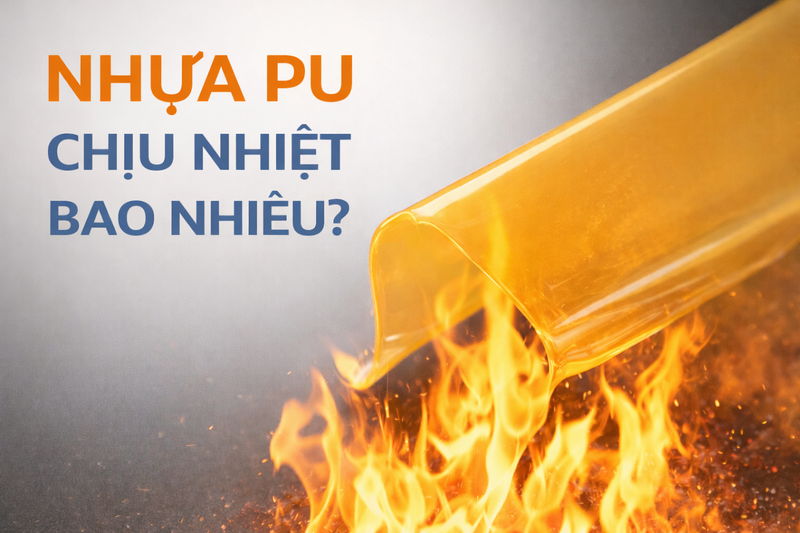 Nhựa PU chịu nhiệt bao nhiêu? Nhựa PU chịu nhiệt tối đa 120 độ C