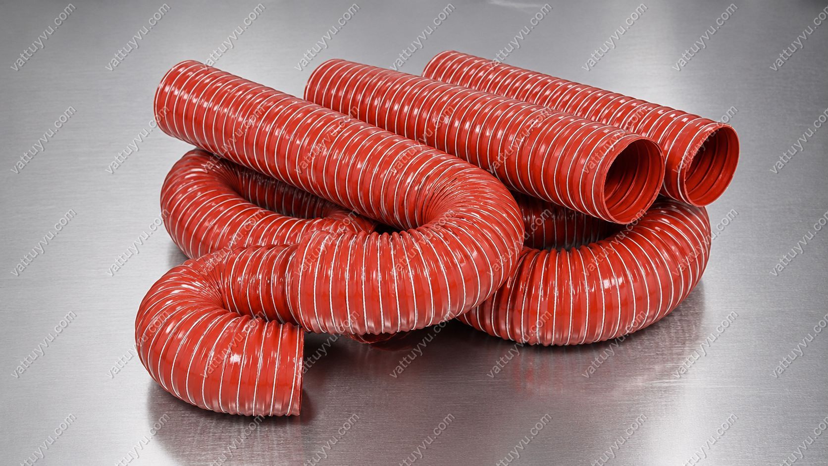 Cấu tạo ống silicone chịu nhiệt lõi thép Vật Tư Uy Vũ