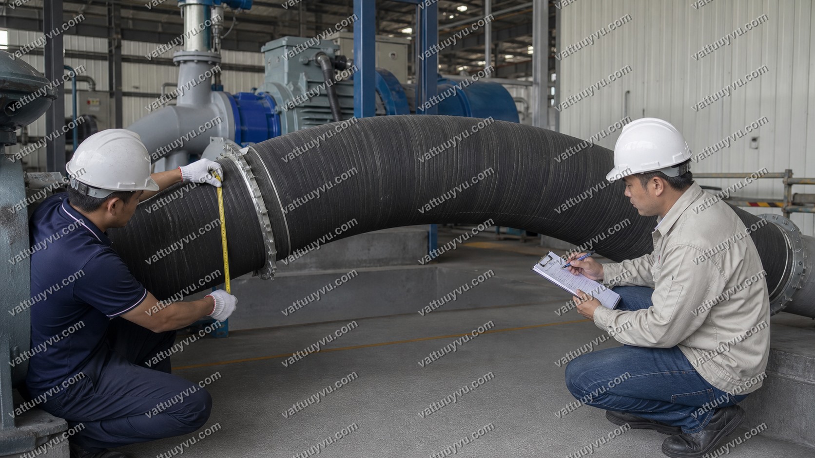 checklist nghiệm thu ống mềm công nghiệp