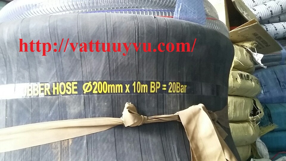 Ống cao su bố vải phi 40 giao hàng toàn quốc