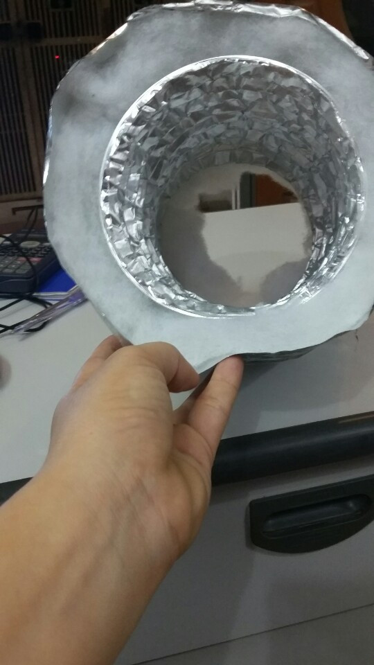 ống gió mềm nhôm có bảo ôn D175 - ống gió hàn quốc giao hàng toàn quốc
